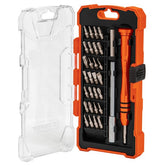 Kit destornillador para electronica y precision + 30 puntas + extension truper